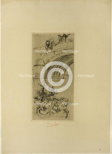 The Siren, n.d. Creator: Félicien Rops.