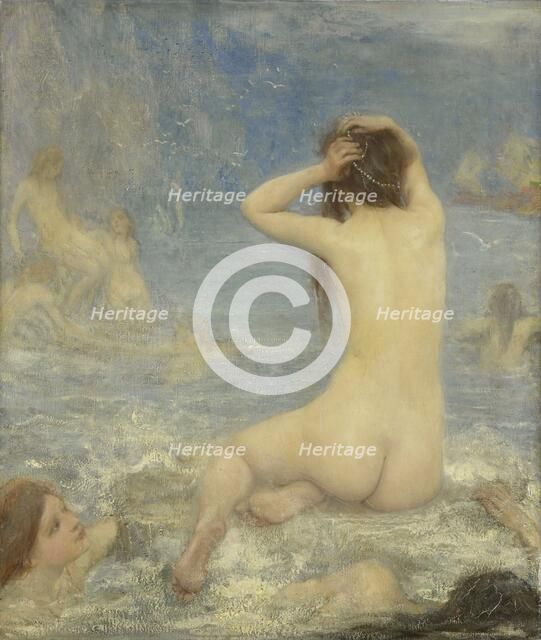 The Sirens, 1870-1910.  Creator: John MacAllan Swan.