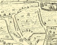 The Site of Leicester Square (1881). Creator: Unknown