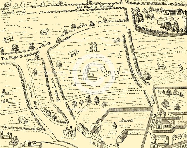 'The Site of Leicester Square', (1881). Creator: Unknown.