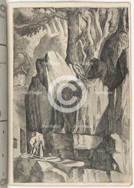 The Site of the Bed and Oratory of Saint Francis (Luogo del 'letto' e dell'oratorio di...)[plate R], Creator: Jacopo Ligozzi.