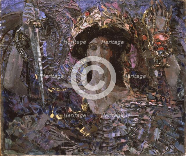 The Six Winged Seraph, 1904. Artist: Vrubel, Mikhail Alexandrovich (1856-1910)