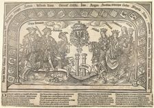 The six children of Philip the Handsome: Eleanor of Castile, Charles V, Isabella of Austria, Ferdinand I, Mary and Catherine, c. 1523. Artist: Nieulandt, Jan, van (16th century)