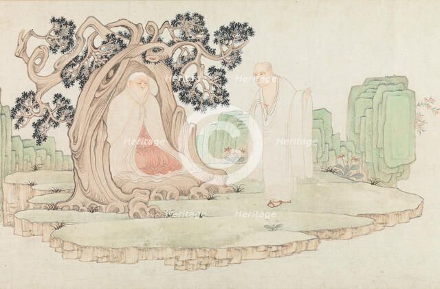 The Sixteen Luohans, dated 1591. Creator: Wu Bib.