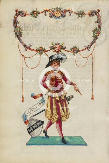 The Sixteenth Generation, Georg Derrer, about 1626-1711. Creator: Unknown.