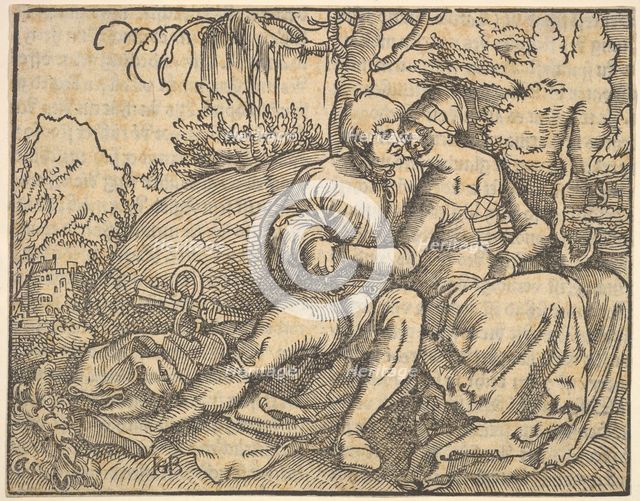 The Sixth of Ten Commandments, from Die zehe gebot. Creator: Hans Baldung.