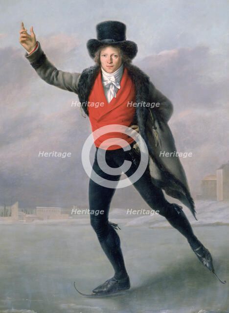 'The Skater', 1798.  Artist: Pierre Maximilien Delafontaine