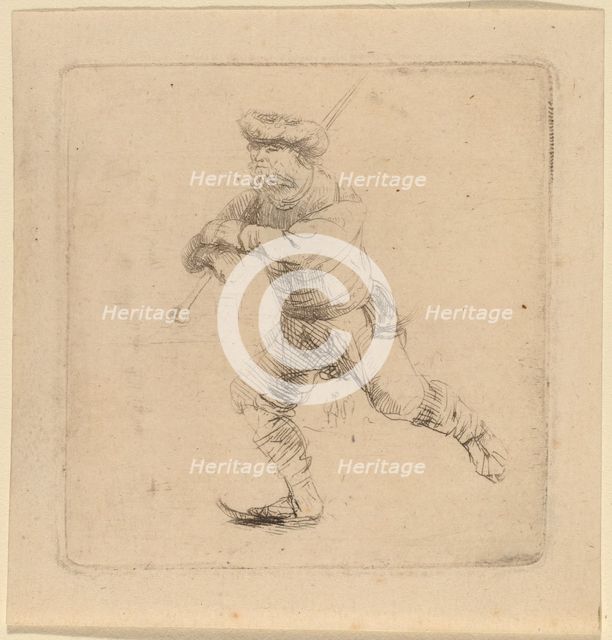 The Skater, c. 1639. Creator: Rembrandt Harmensz van Rijn.