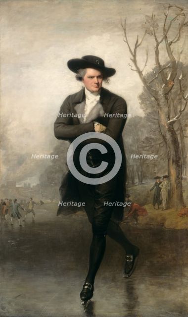 The Skater (Portrait of William Grant), 1782. Creator: Gilbert Stuart.