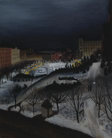 The Skating Rink, 1932. Creator: Sulho Sipila