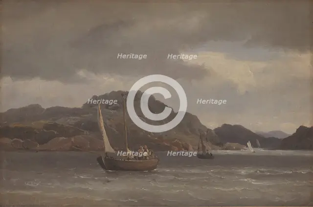 The Skerries at Marstrand, Sweden, 1852. Creator: Carl Frederik Sorensen.
