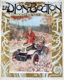 The Skid illustration from the magazine Le De Dion-Bouton 1909