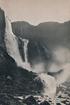 The Skjeggedal Falls 1914. Creator: Unknown