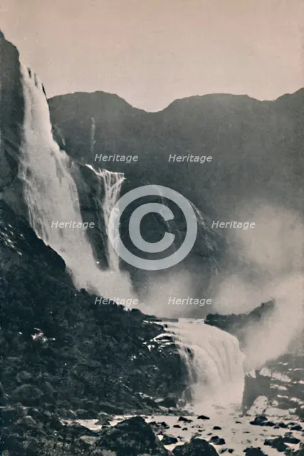 The Skjeggedal Falls', 1914. Creator: Unknown.