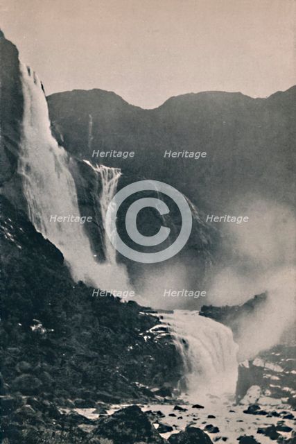 The Skjeggedal Falls', 1914. Creator: Unknown.