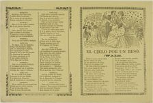 The Sky for a Kiss, n.d. Creator: José Guadalupe Posada