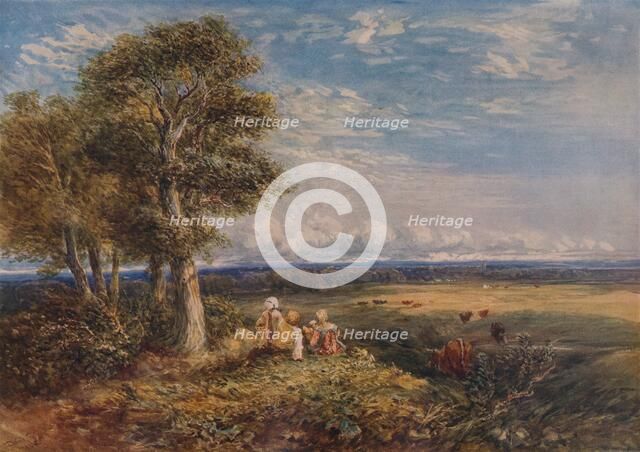 'The Skylark', 1848. Artist: David Cox the elder.