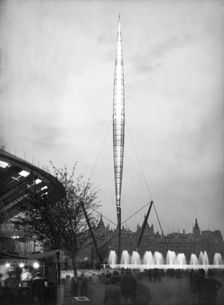 The Skylon, Festival of Britain, London, c1955. Creator: Arthur Charles Kirby Ware
