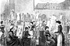 The Slade School of Fine Art, University College, Gower-Street, 1881. Creator: W.P.