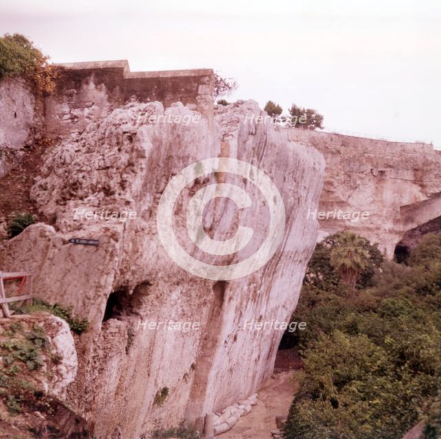 The Slate Quarries, Syracusa, Sicily, c1970s.  Creator: Arthur Charles Kirby Ware.