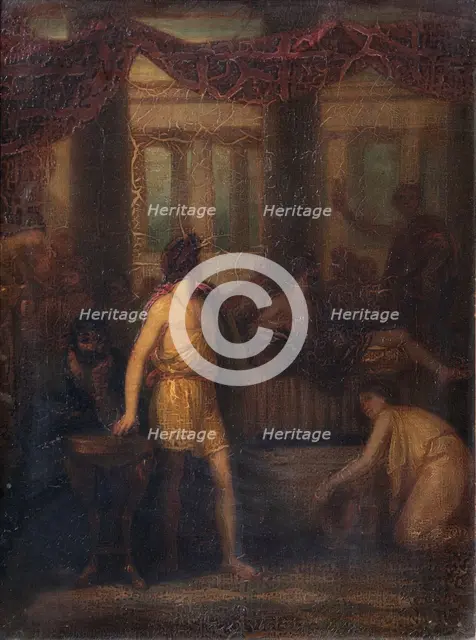 The Slaughter of the Suitors of Penelope, (1810?). Creator: Robert Smirke.