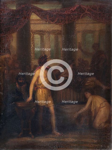 The Slaughter of the Suitors of Penelope, (1810?). Creator: Robert Smirke.