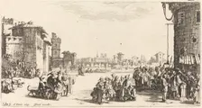 The Slave Market, 1629. Creator: Jacques Callot