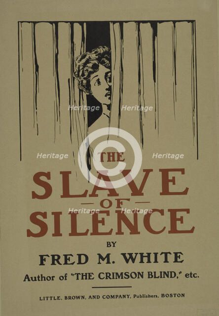 The slave of silence, c1895 - 1911. Creator: Unknown.