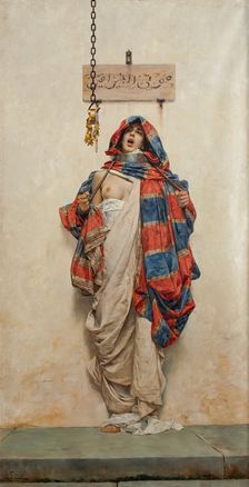 The Slave Girl, c1886. Creator: Antonio María Fabrés y Costa
