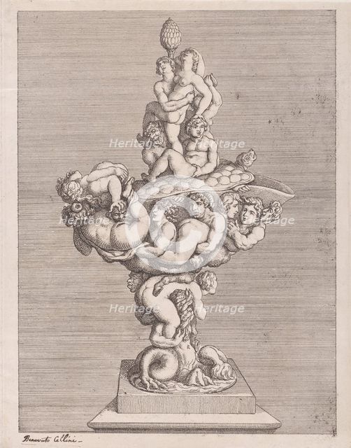 The Sledmere Loving Cup, 1808., 1808. Creator: Thomas Rowlandson.