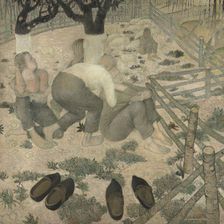 The Sleepers, 1918. Creator: Gustave van de Woestijne