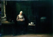 The Sleepers, c1868. Creator: Jozef Israels