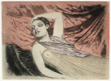 The Sleeping Model or The Sleeper, 1890-97. Creator: Theodore Roussel