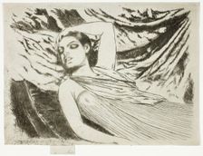 The Sleeping Model or The Sleeper, 1890-97. Creator: Theodore Roussel