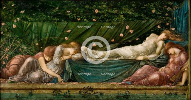The Sleeping Beauty, 1871-1873. Creator: Burne-Jones, Sir Edward Coley (1833-1898).