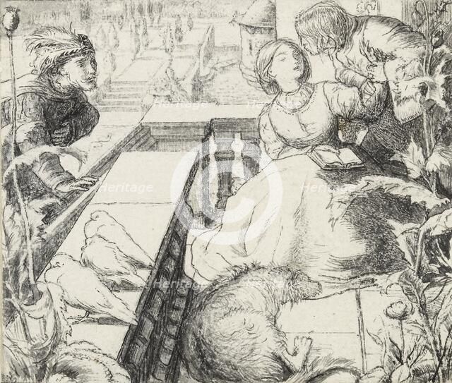 The Sleeping Palace, late 19th century. Artist: John Everett Millais.