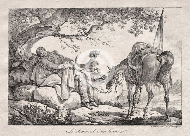 The Sleeping Soldier. Creator: Carle Vernet (French, 1758-1836).