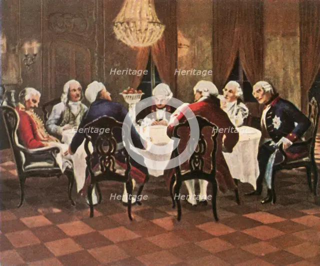 The sleeping Ziethen, (1936). Creator: Unknown.