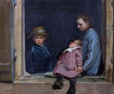 The sleepy model, before 1912. Creator: Ruth Hollingsworth