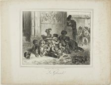 The Slide, 1827–28. Creator: Auguste Raffet