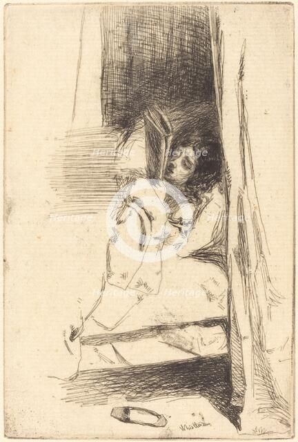 The Slipper, 1858. Creator: James Abbott McNeill Whistler.