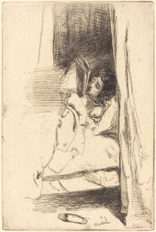 The Slipper, 1858. Creator: James Abbott McNeill Whistler