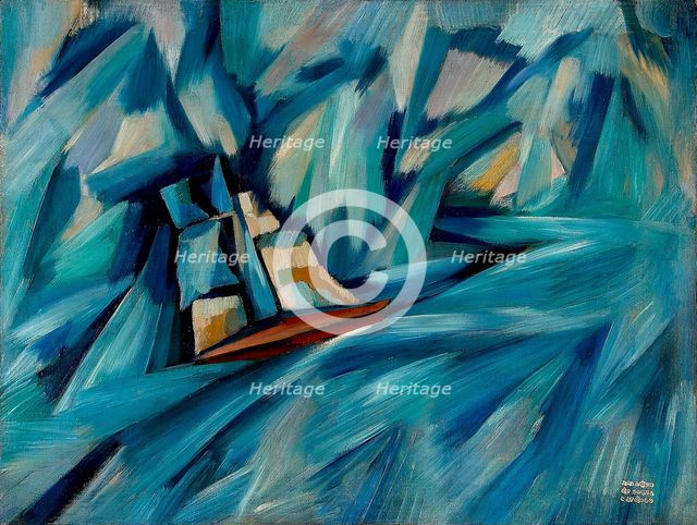 The sloop, c1915. Creator: Souza-Cardoso, Amadeo de (1887-1918).