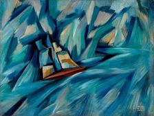 The sloop, c1915. Creator: Souza-Cardoso, Amadeo de (1887-1918)