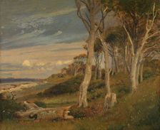 The Slopes of Asnaes Dyrehave, 1847. Creator: Johan Thomas Lundbye