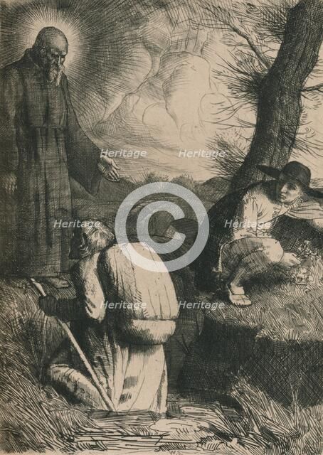 'The Slough of Despond', c1916. Artist: William Strang.