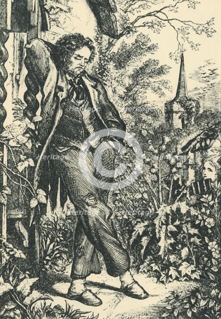 'The Sluggard', 19th century, (1943).  Creator: Henry Fitzcook.