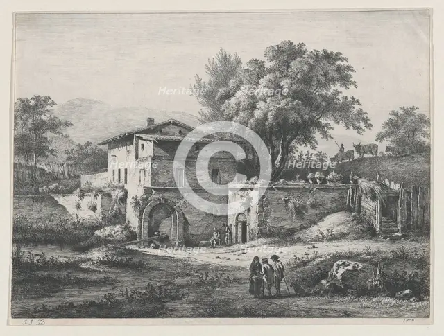 The Small Oratory, 1804. Creator: Jean-Jacques de Boissieu.
