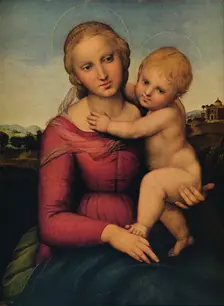 The Small Cowper Madonna 1505. Artist: Raphael