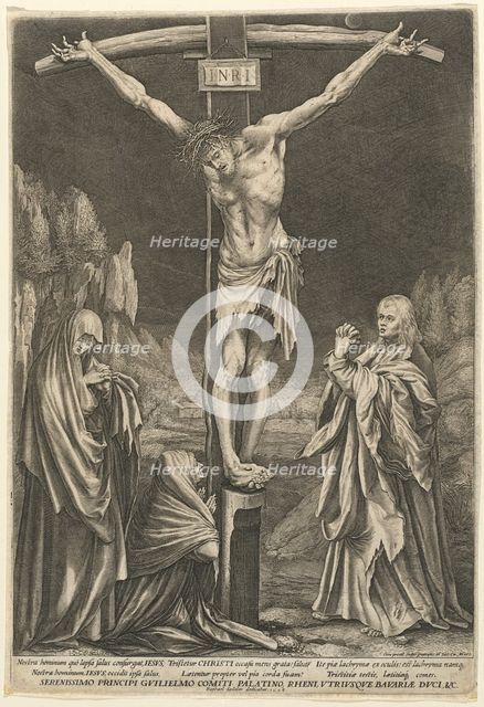 The Small Crucifixion, 1605. Creator: Raphael Sadeler.